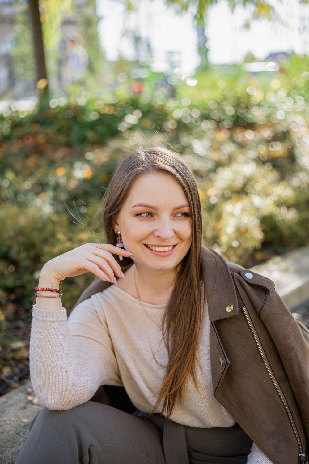 Nicole Photography fotó — Branding fotózás – vállalkozói portré munka közben